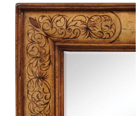 Rectangular seaweed mirror