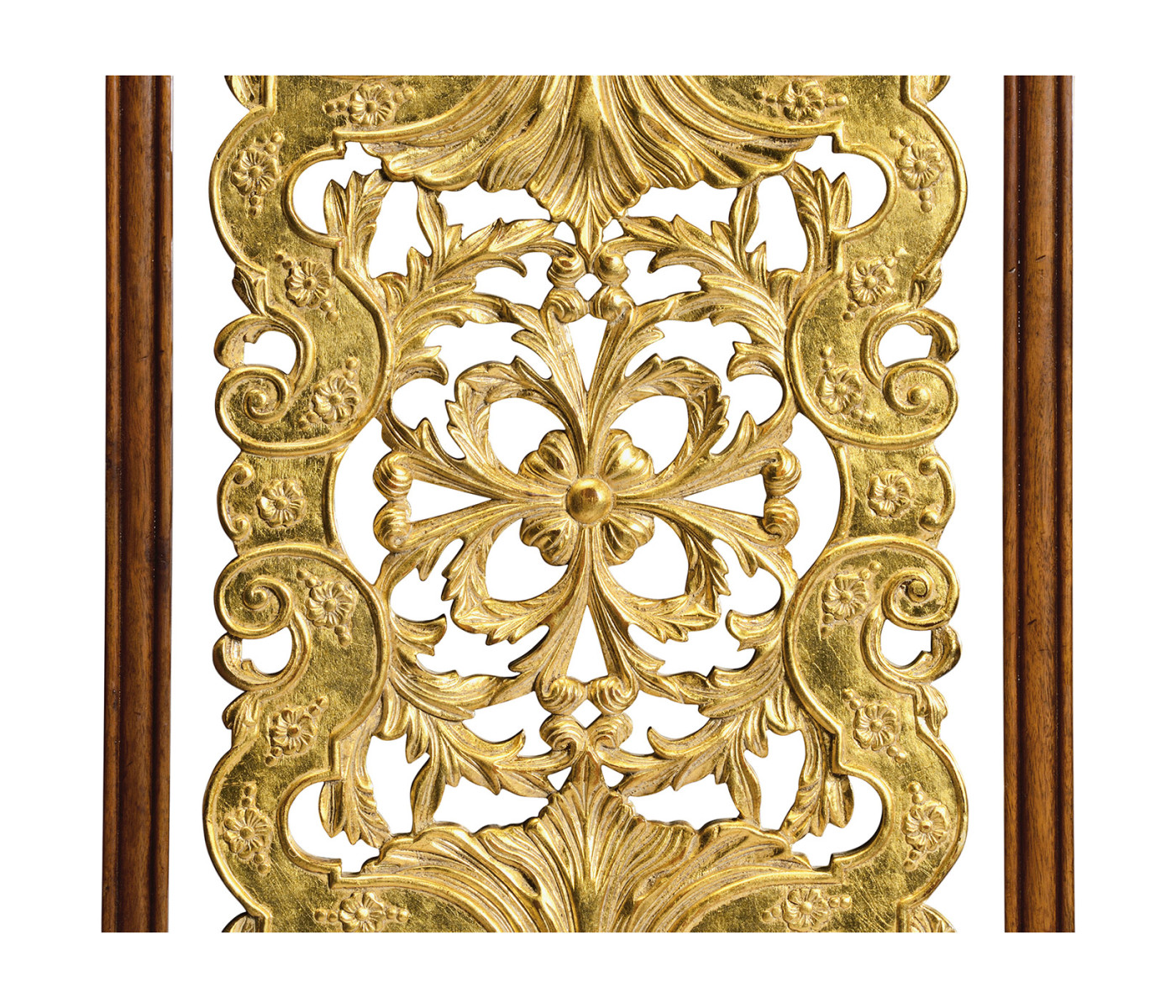 Jacobean Style Gilt Walnut Side Chair