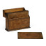 Rectangular Walnut & Circular Inlay Placemat Box