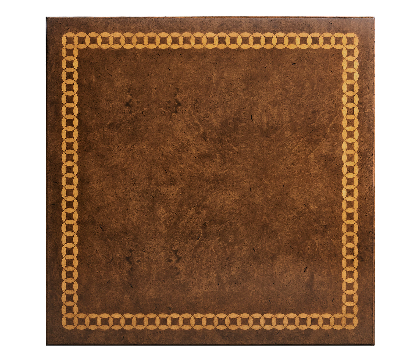 Circle inlay square coffee table Circle inlay square coffee table