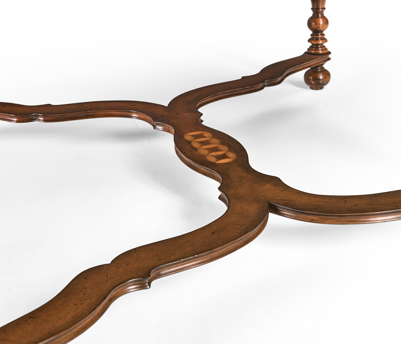 Circle inlay square coffee table Circle inlay square coffee table
