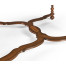 Circle inlay square coffee table Circle inlay square coffee table