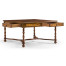 Circle inlay square coffee table Circle inlay square coffee table