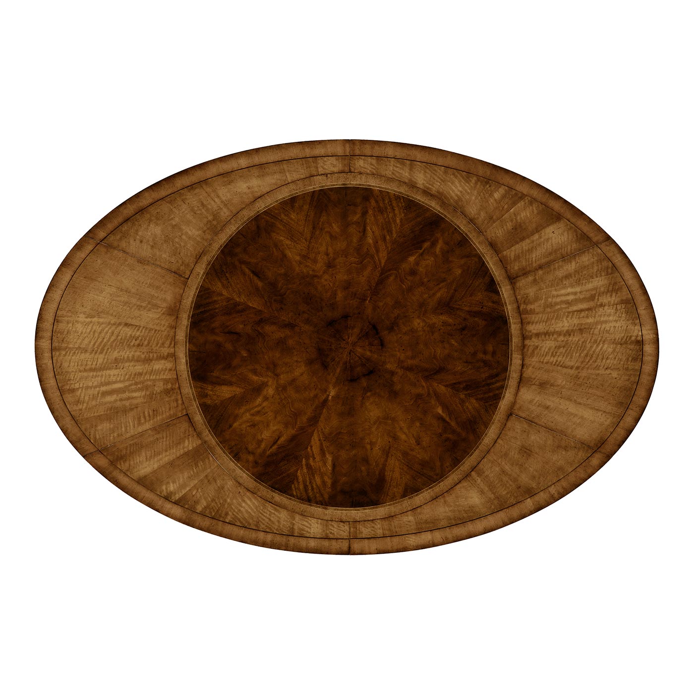 Mahogany Round to Oval Dining Table 53