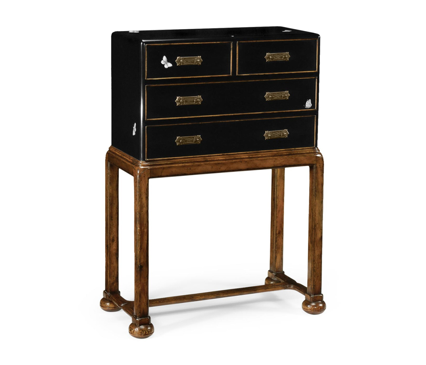 Butterfly chest on stand