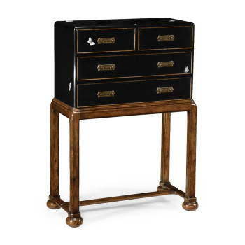 Butterfly chest on stand