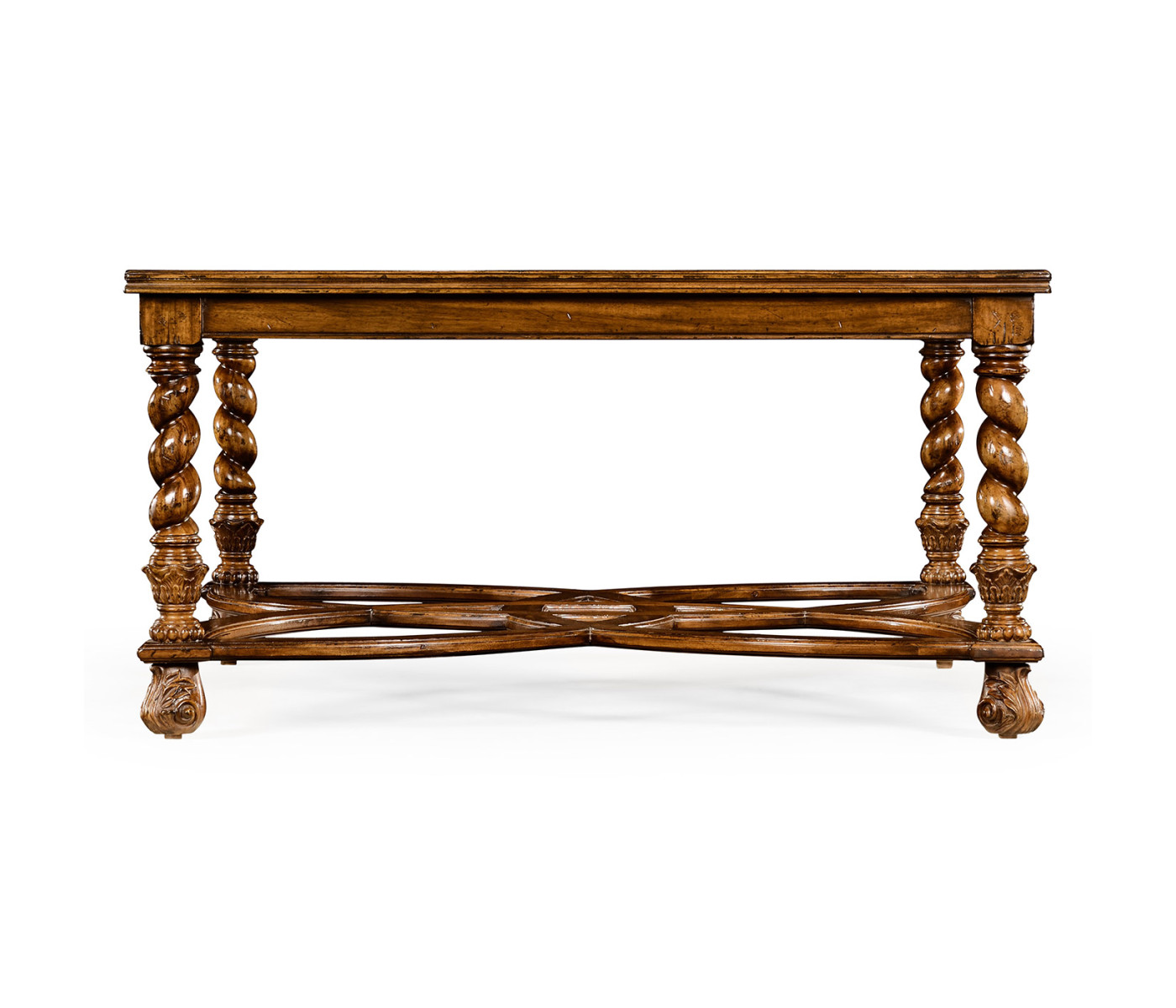Square oyster coffee table glass top (40