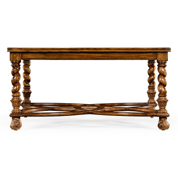 Square oyster coffee table glass top (40