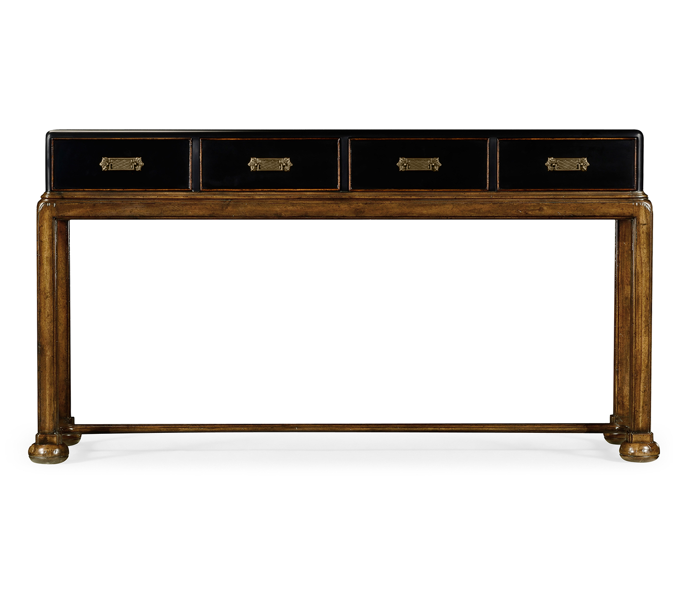 Black painted console (no butterflies)