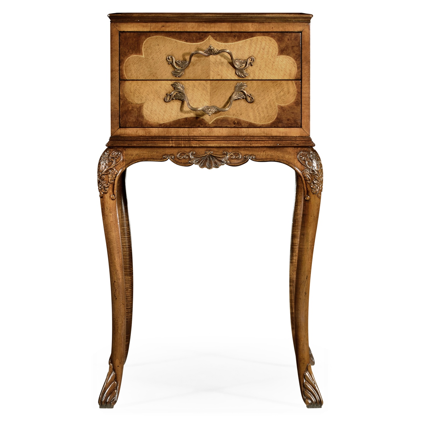 Satinwood Tray Lamp Table