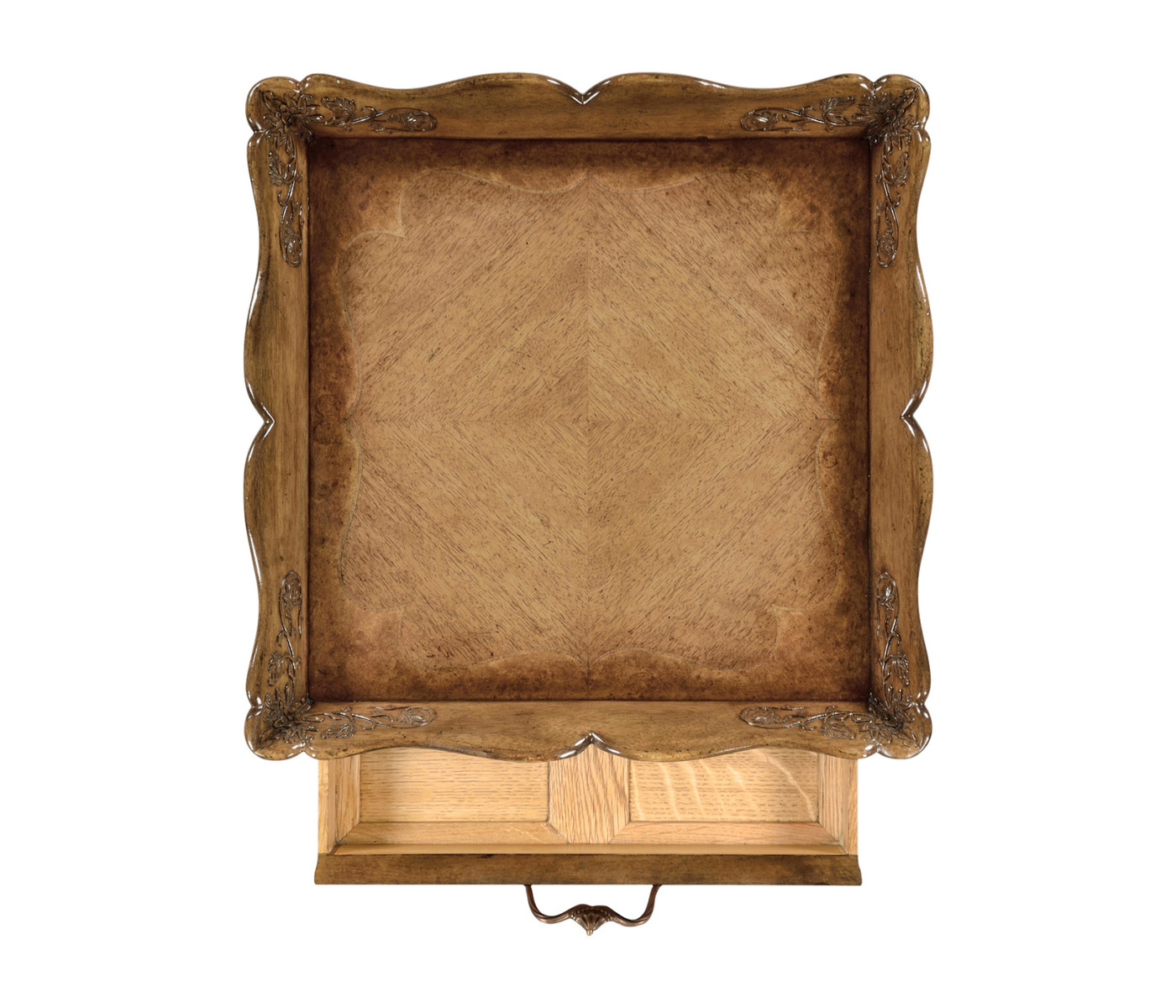 Satinwood Tray Lamp Table