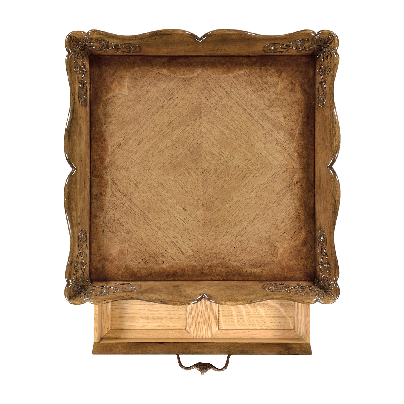 Satinwood Tray Lamp Table