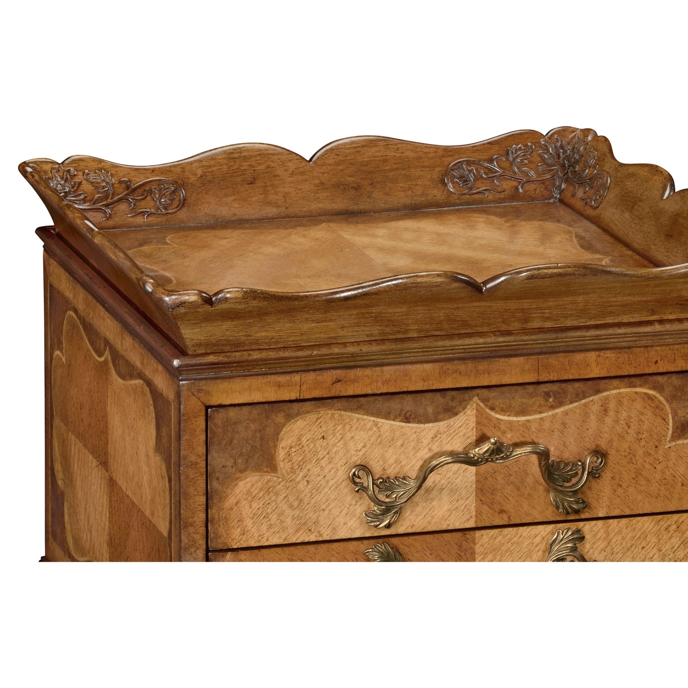 Satinwood Tray Lamp Table