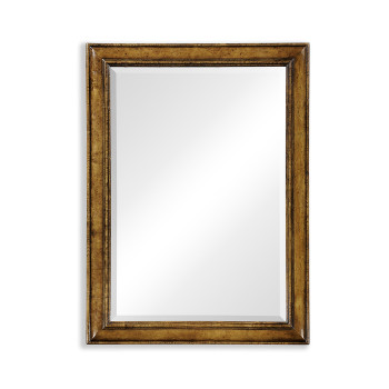 Oak Cushion Frame Mirror (Plain)