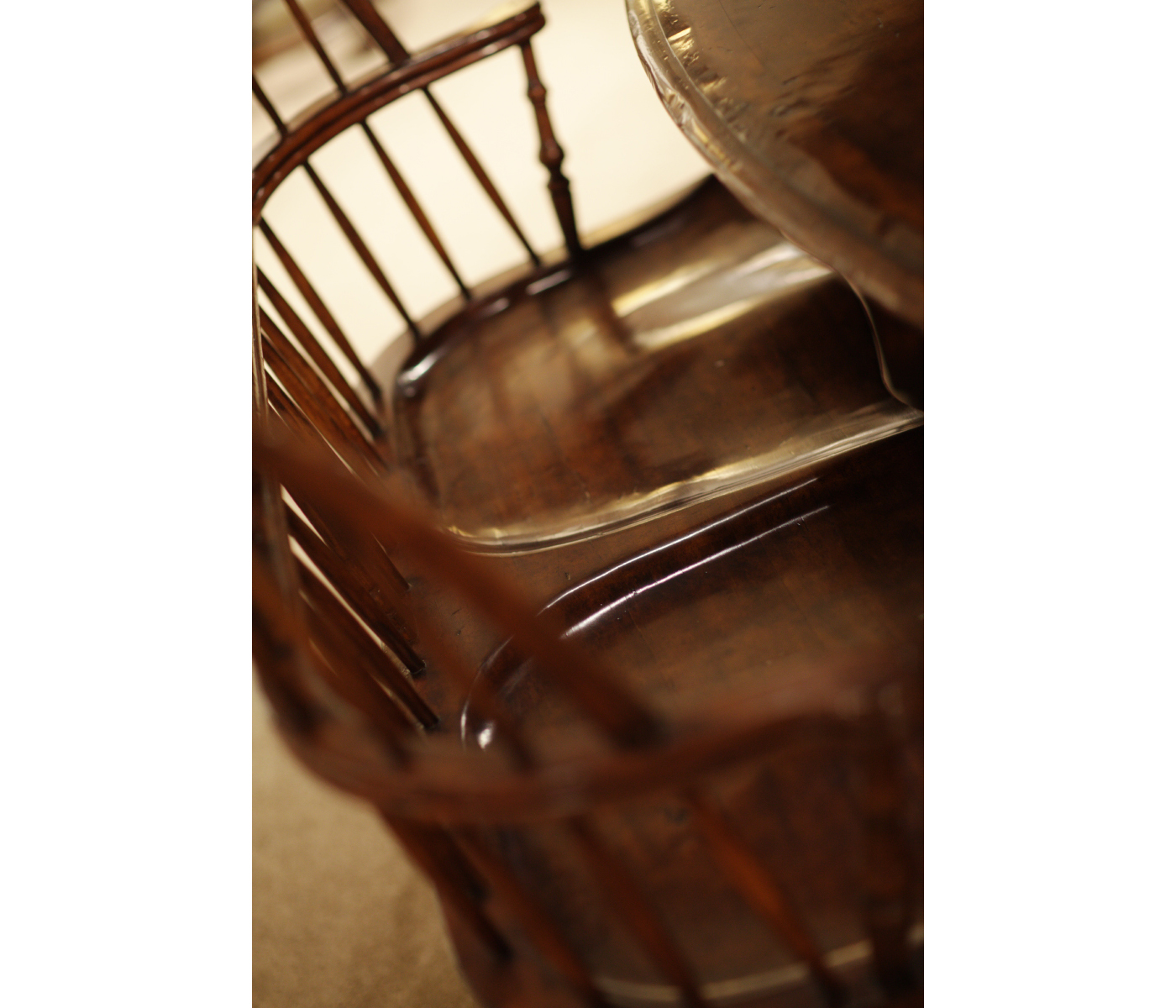 Windsor two seat bench