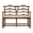 Chippendale Style Double Bench