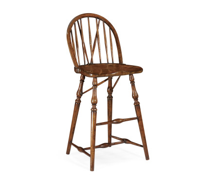Windsor style barstool (Side)