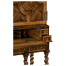 William & Mary Walnut & Oyster TV Cabinet
