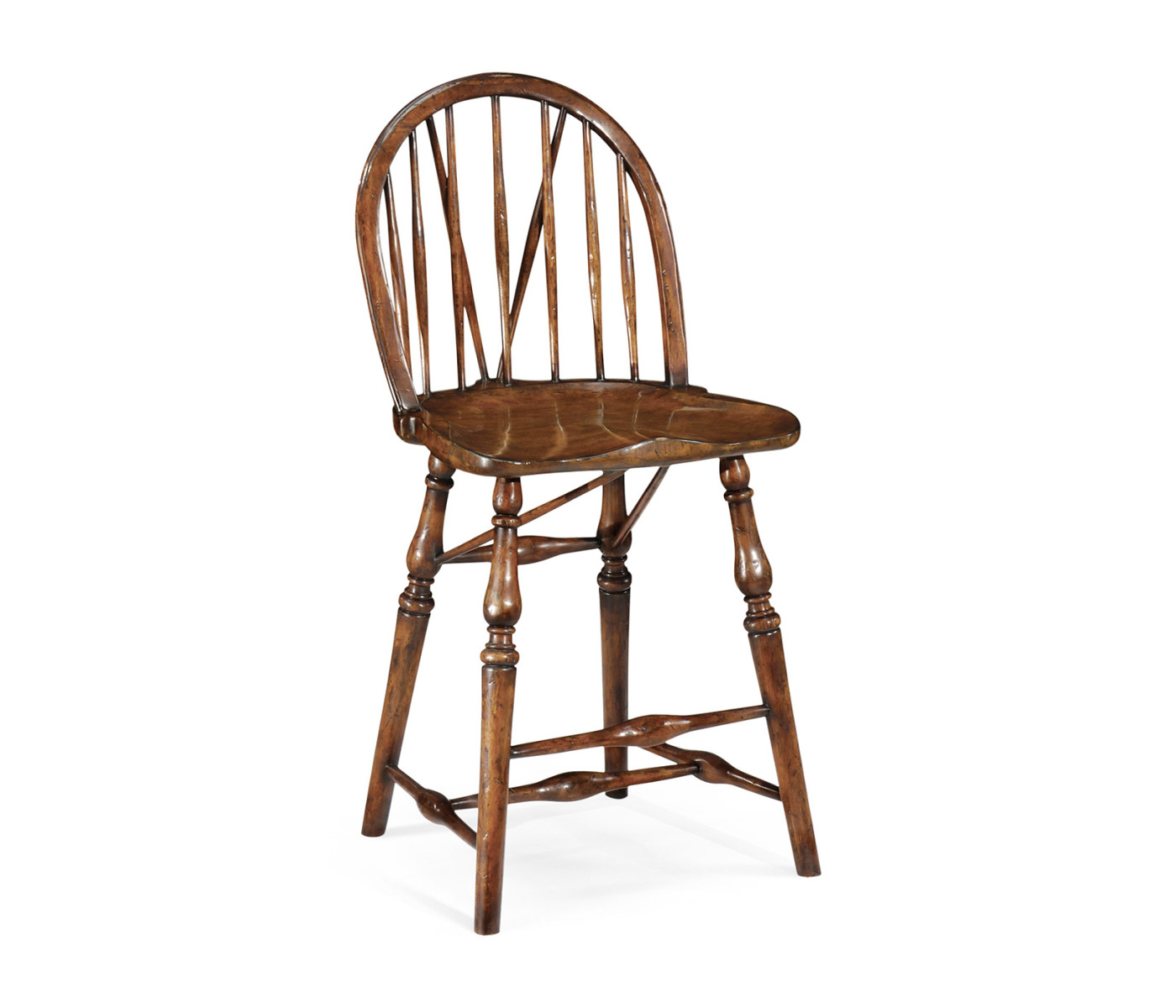 Windsor style counter stool (Side)