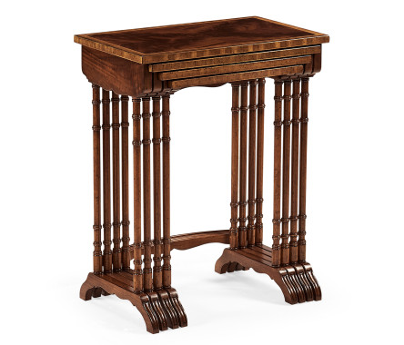 Regency Mahogany Nesting Tables