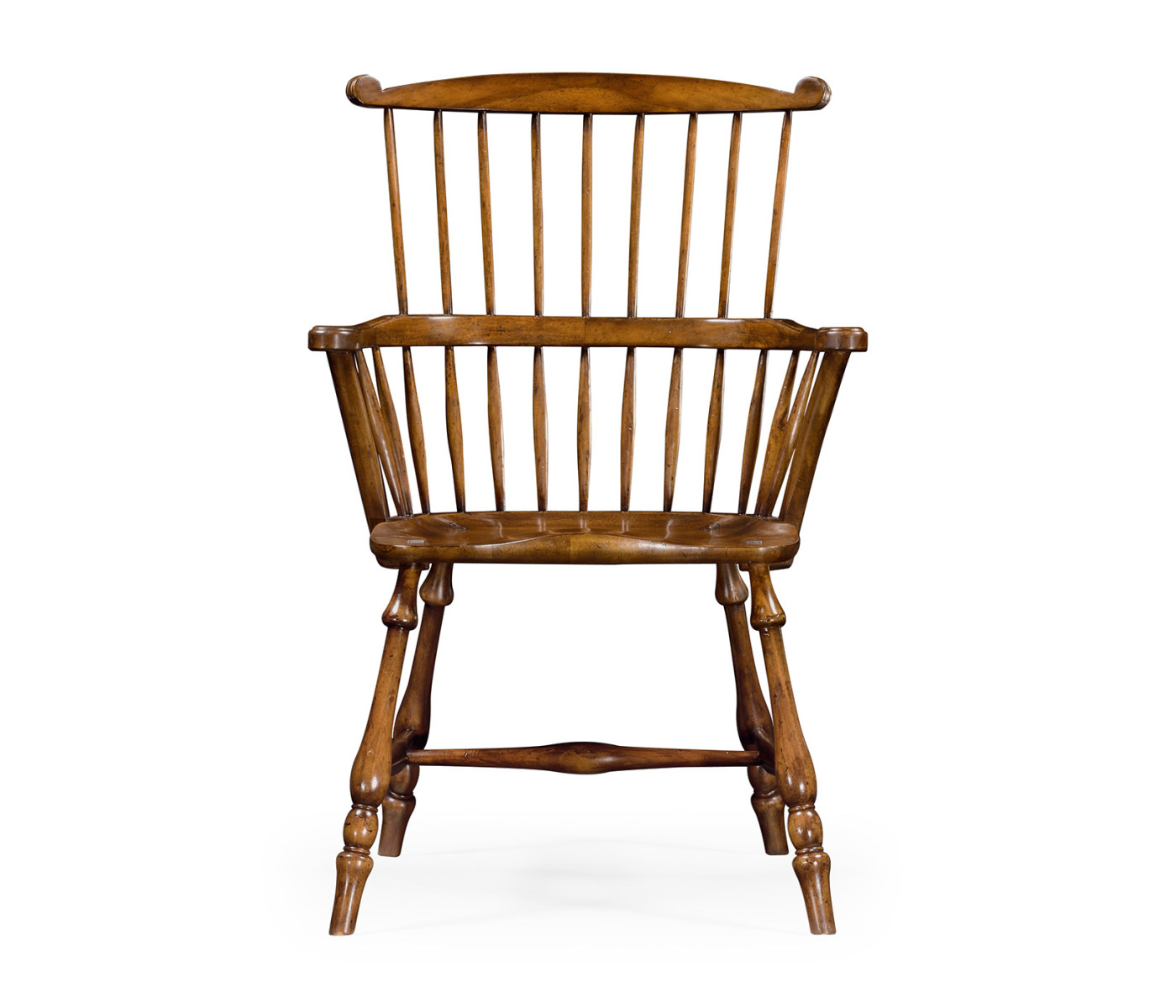 Windsor Walnut Arm Chair