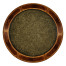 Mahogany Drum Table (Green Leather)