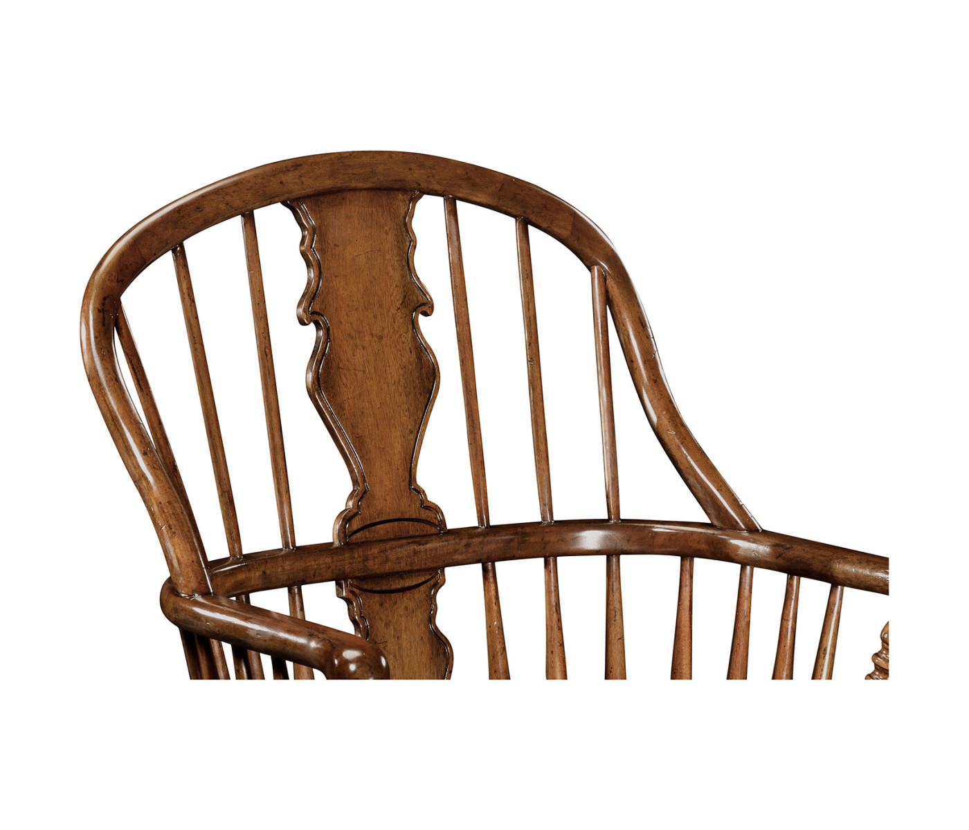 Windsor chair with splat back (Arm)