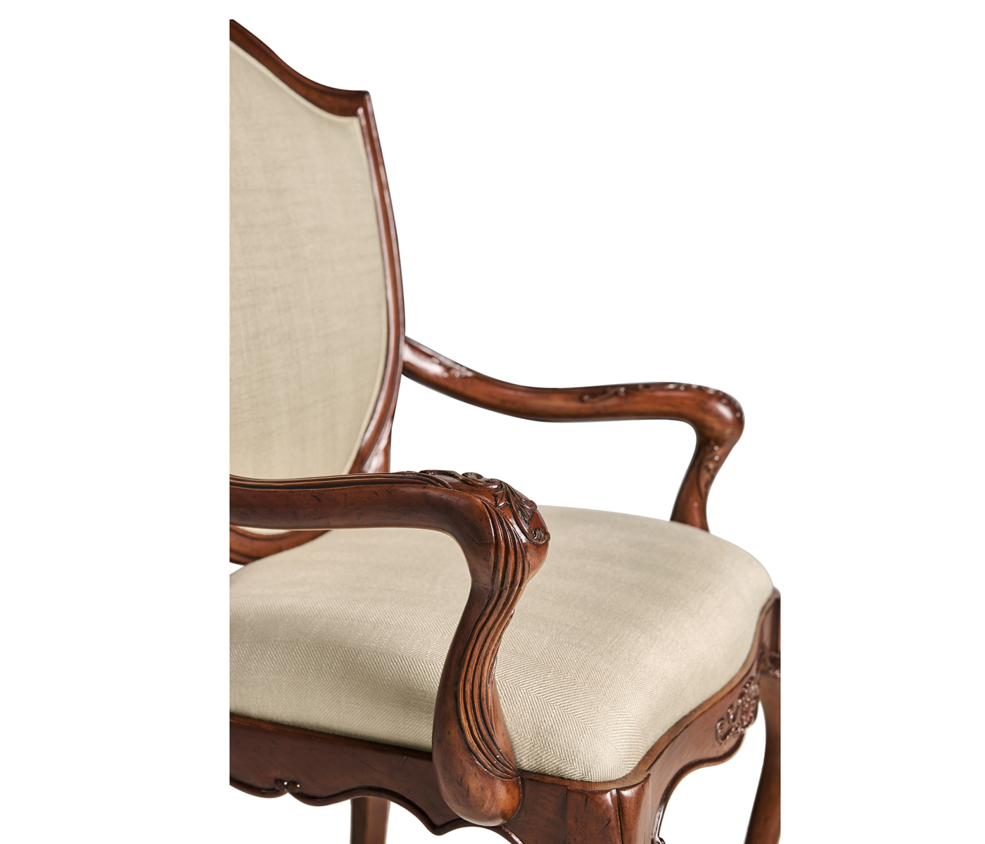 Shield Back Mahogany Arm Chair