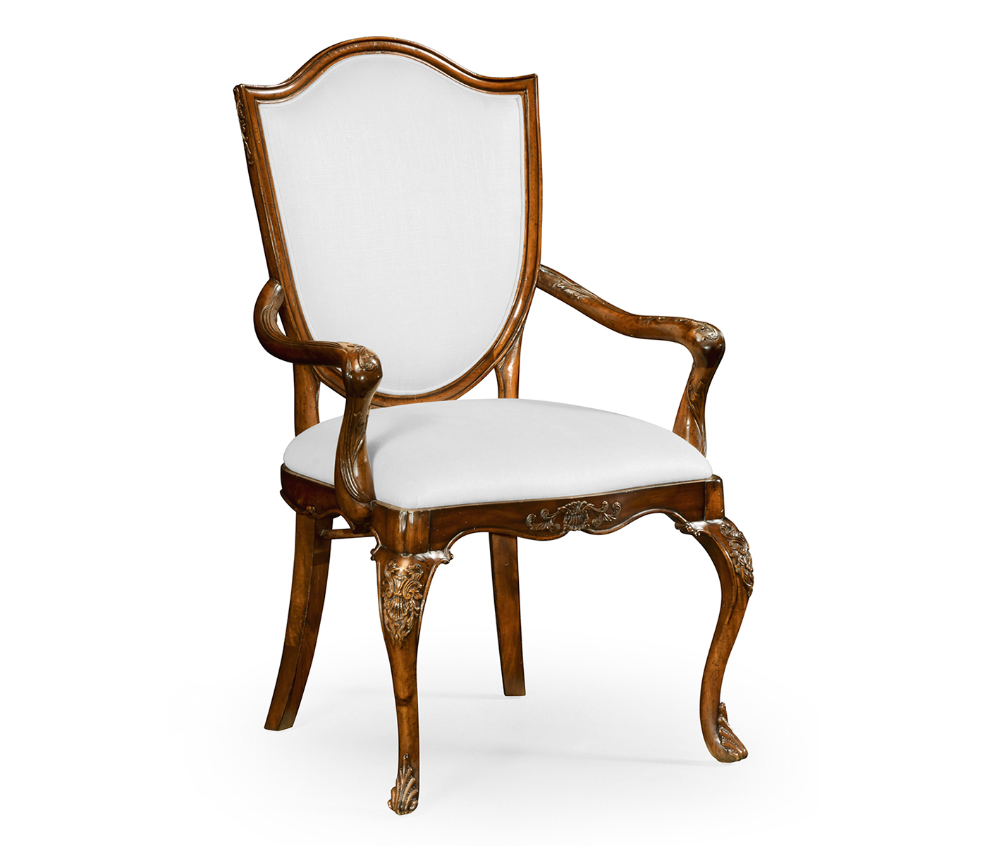 Shield Back Mahogany Arm Chair