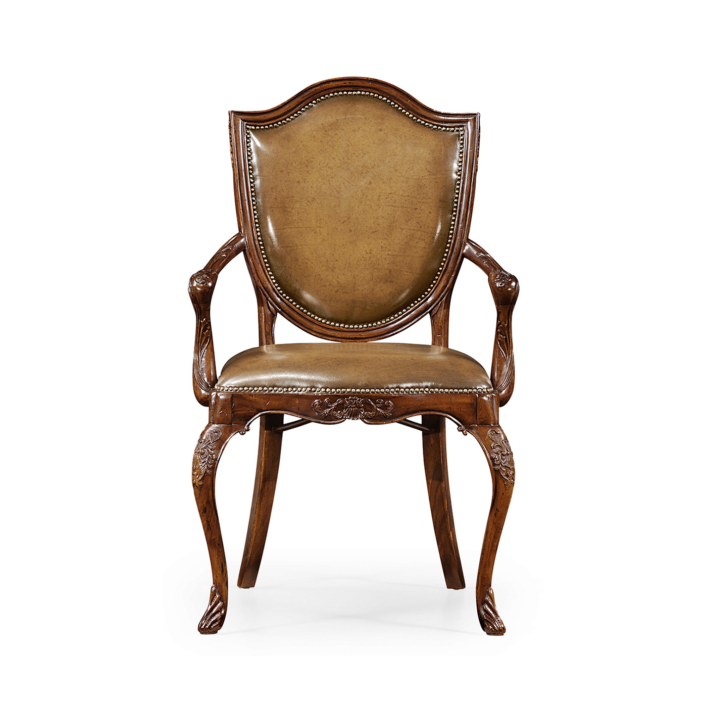 Shield Back Mahogany Arm Chair