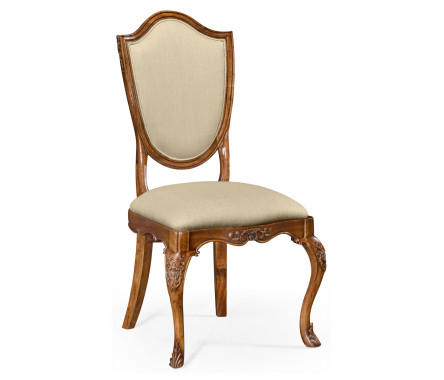 Shield Back Satinwood Side Chair