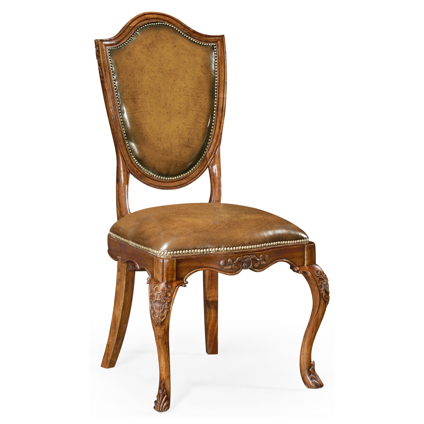 Shield Back Satinwood Side Chair