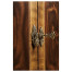 Large Mahogany Demilune Sideboard