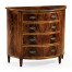 Mahogany Demilune Chest of Drawers