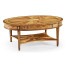 Sheraton Satinwood Oval Coffee Table
