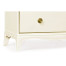 Ivory & Crackle Ceramic Lacquered Chest of Four Drawers