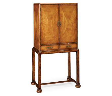 Satinwood drinks cabinet