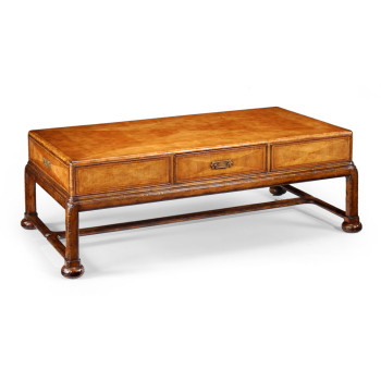 Satinwood coffee table