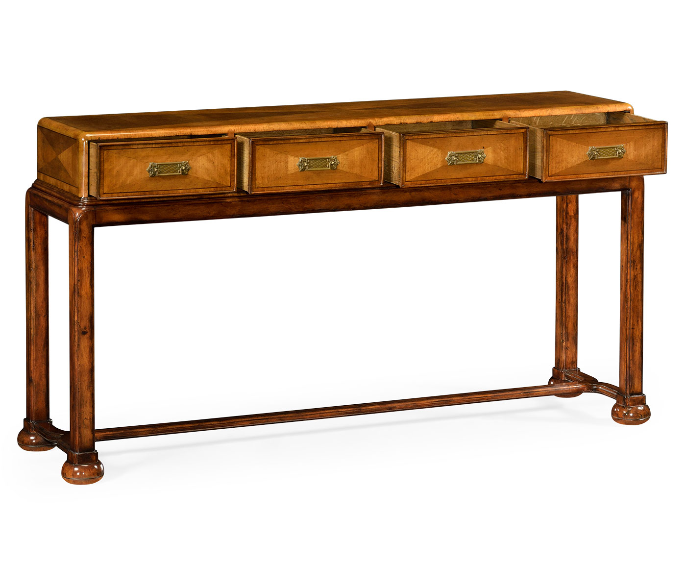 Satinwood console