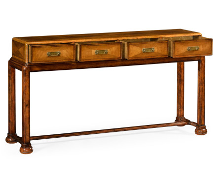 Satinwood console