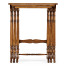 Satinwood nest of three tables