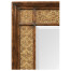 Rectangular leather mirror (Plain)