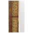 Rectangular leather mirror (Plain)