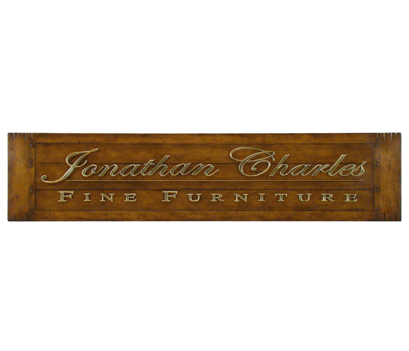 JC hanging sign