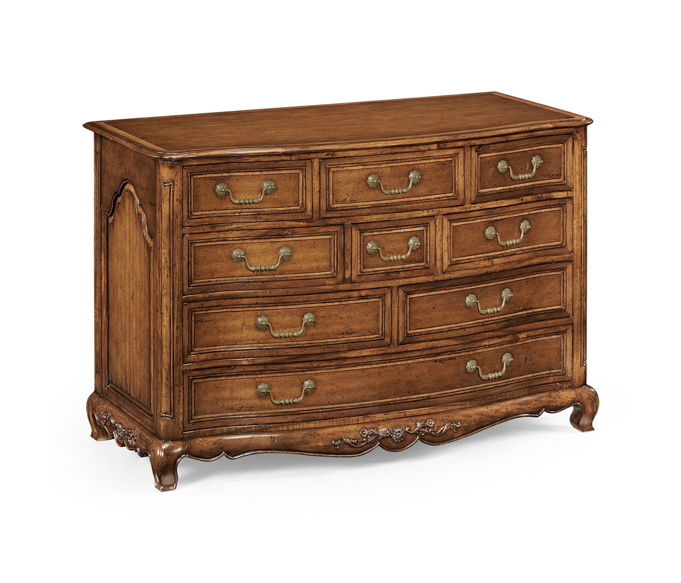 George i style large chest drawers