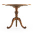 Spiral inlaid centre table