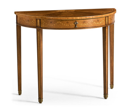 Sheraton satinwood console