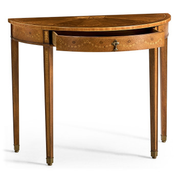 Sheraton satinwood console