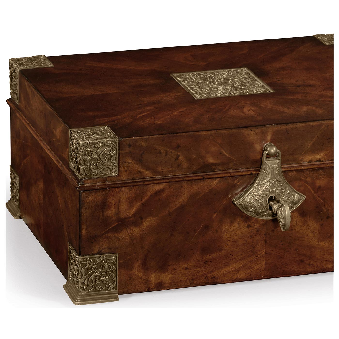 Lockable Mahogany Deeds Style Box