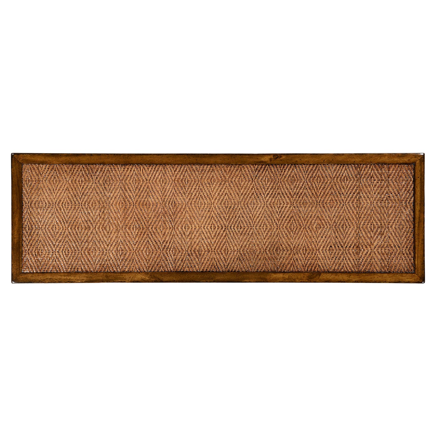 Narrow caned console